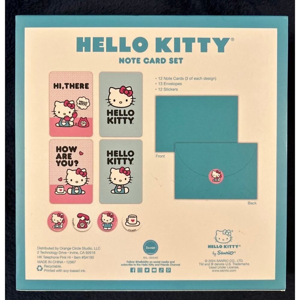 Hello Kitty Note Card Bundle - Picture 3 of 4